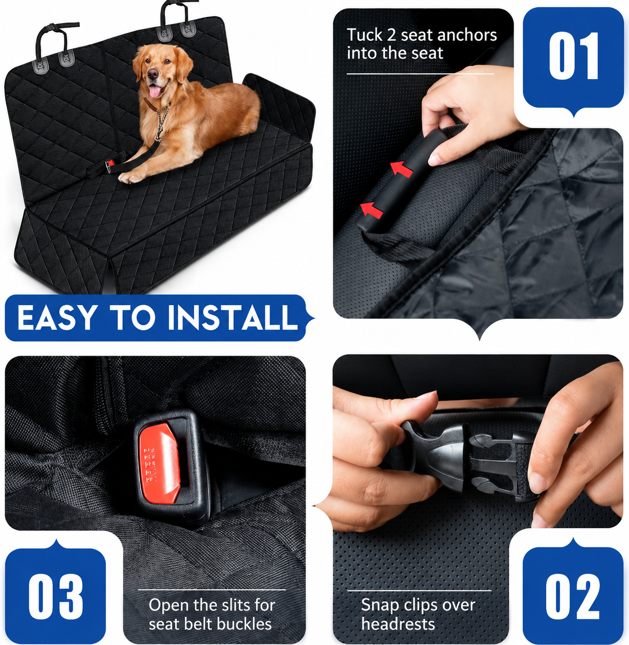 PawRide™ Waterproof Seat Protector